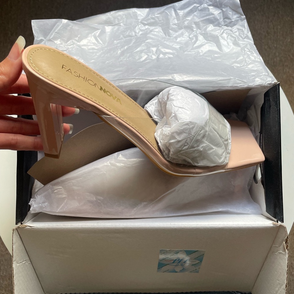 Fashion Nova Blush/Nude Heels